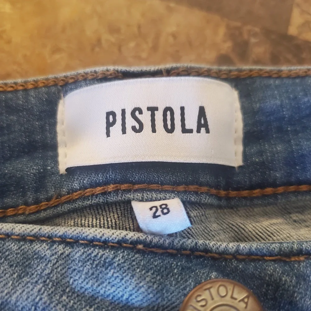 Pistola Arielle Women Sz 28 light‎ wash Skinny ankle Jean Comfort Stretch Casual